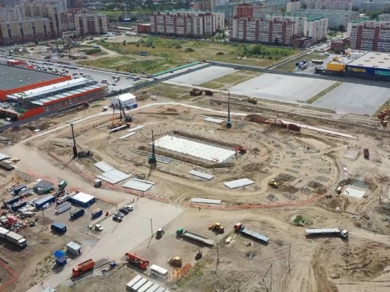 ХК «Авангард» показал прогресс строительства новой «Арены-Омск»