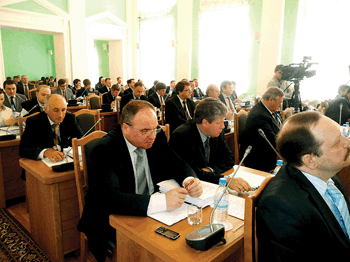 Заседание горсовета