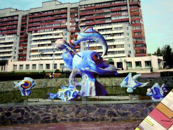 Проект скульптурной композиции для бульвара Заречного