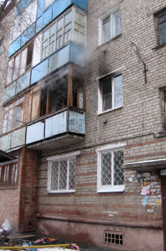 Пожар на Севастопольской