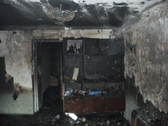 Двенадцать погорели, трое пострадали