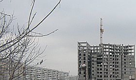 строящийся дом 