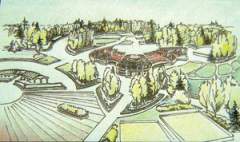 Эскиз проекта парка в "Птичьей гавани"