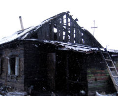 Огонь в "Подвальчике"