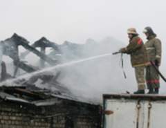 Пожары в Омске