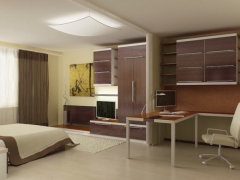 Интерьер спальни в квартире Comfort+