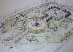 план мемориального сквера