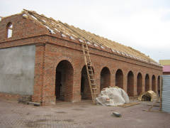 реконструкция Омской крепости, ноябрь 2010