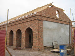 реконструкция Омской крепости, ноябрь 2010