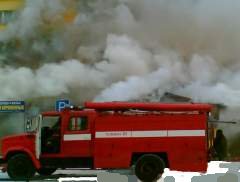 Пожары в Омской области