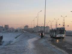 Метромост в Омске