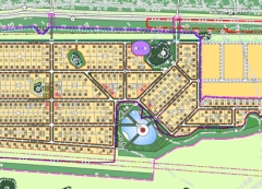 Генплан поселка "Микрорайон Курортный"