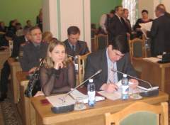 Заседание горсовета 09.02.11