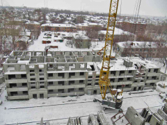 Строящийся дом по ул. 1-я Челюскинцев, 96