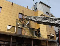 Пожар в КДЦ "Галактика"