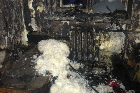 Пожары в Омске