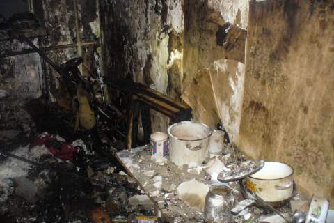 Пожары в Омске