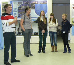 Открытие выставки дипломных проектов архитекторов в Сибирской пирамиде