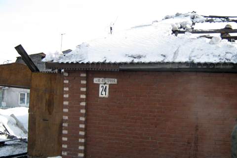 Омский пожар по улице 10 Восточная