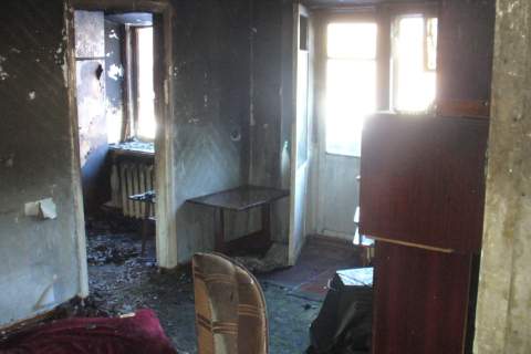 Омский пожар на 12 Декабря