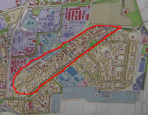 План застройки садоводства "Сибиряк"