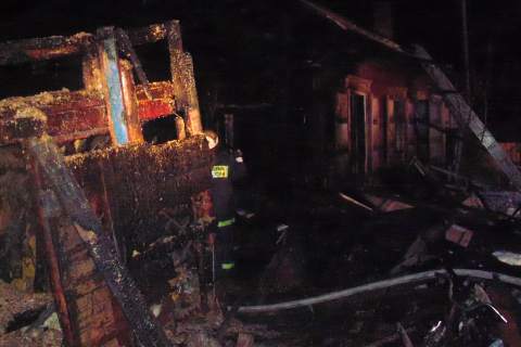 Пожар по улице 1Электровозная, 4