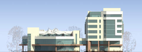 проект общественного комплекса по улице Достоевского