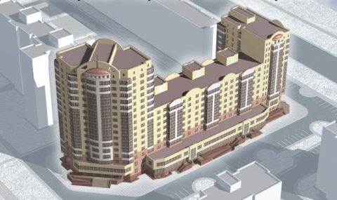 Проект дома на улице 70 лет Октября в Омске Проект дома на улице 70 лет Октября в Омске