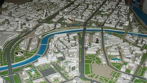 Макет планировки Центрального округа Омска Макет планировки Центрального округа Омска