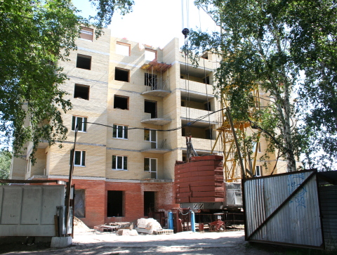 Новостройка на улице Ватутина, 3б в Омске