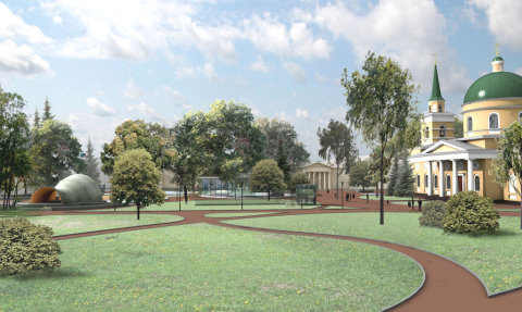 Проект реконструкции концертного зала в Омске Проект реконструкции концертного зала в Омске