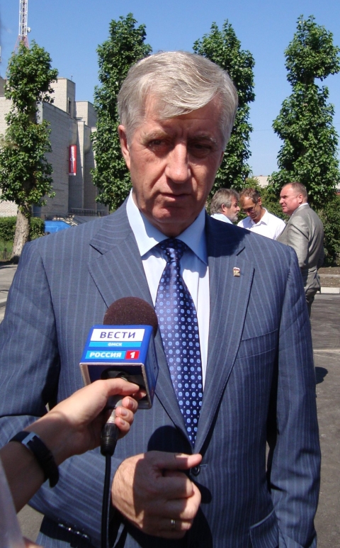 Мэр Омска Виктор Шрейдер