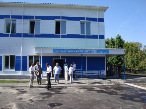 Поликлиника откроется в сентябре