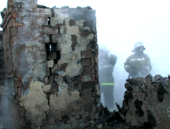 Пожары в Омске