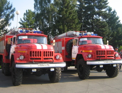 Пожары в Омске