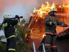 Пожары в Омске