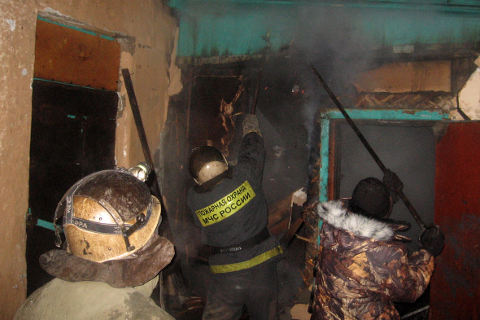 Пожары в селе Андреевское