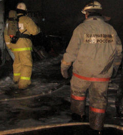 Пожар по улице 10 Лет Октября