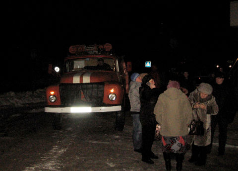 Пожар по улице 33-я Северная