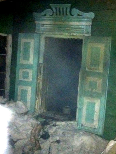 Пожар по улице Бориса Катышева Пожар по улице Бориса Катышева