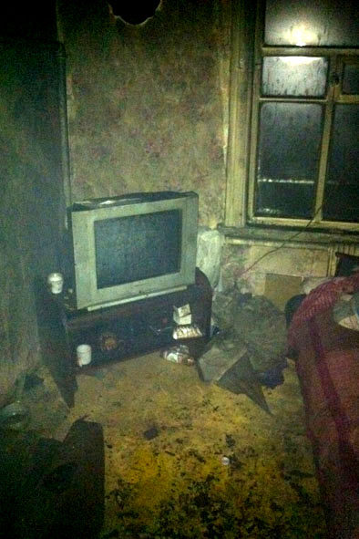 Пожар по улице Бориса Катышева Пожар по улице Бориса Катышева