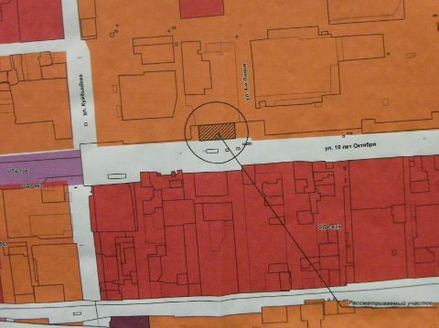 Проект застройки улицы 10 Лет Октября 