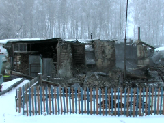 Пожары в Омске