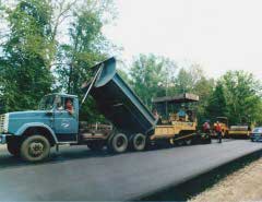 Строительство дорог в Омске