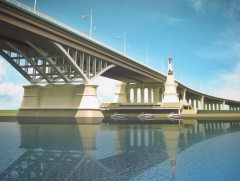 Мостовой переход через р. Волга