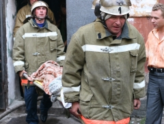 Пожары в Омске