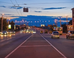 Путепровод в  Омске