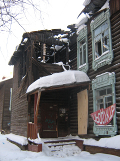 Здания-памятники по улице Маяковского в Омске