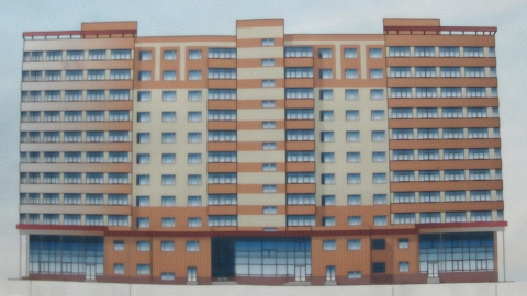 Проект дома по ул. 10 лет Октября в Омске