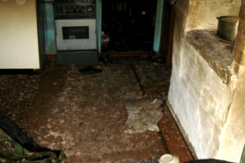 Пожар в Колосовке Омской области Пожар в Колосовке Омской области